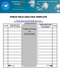 force field analysis template picture